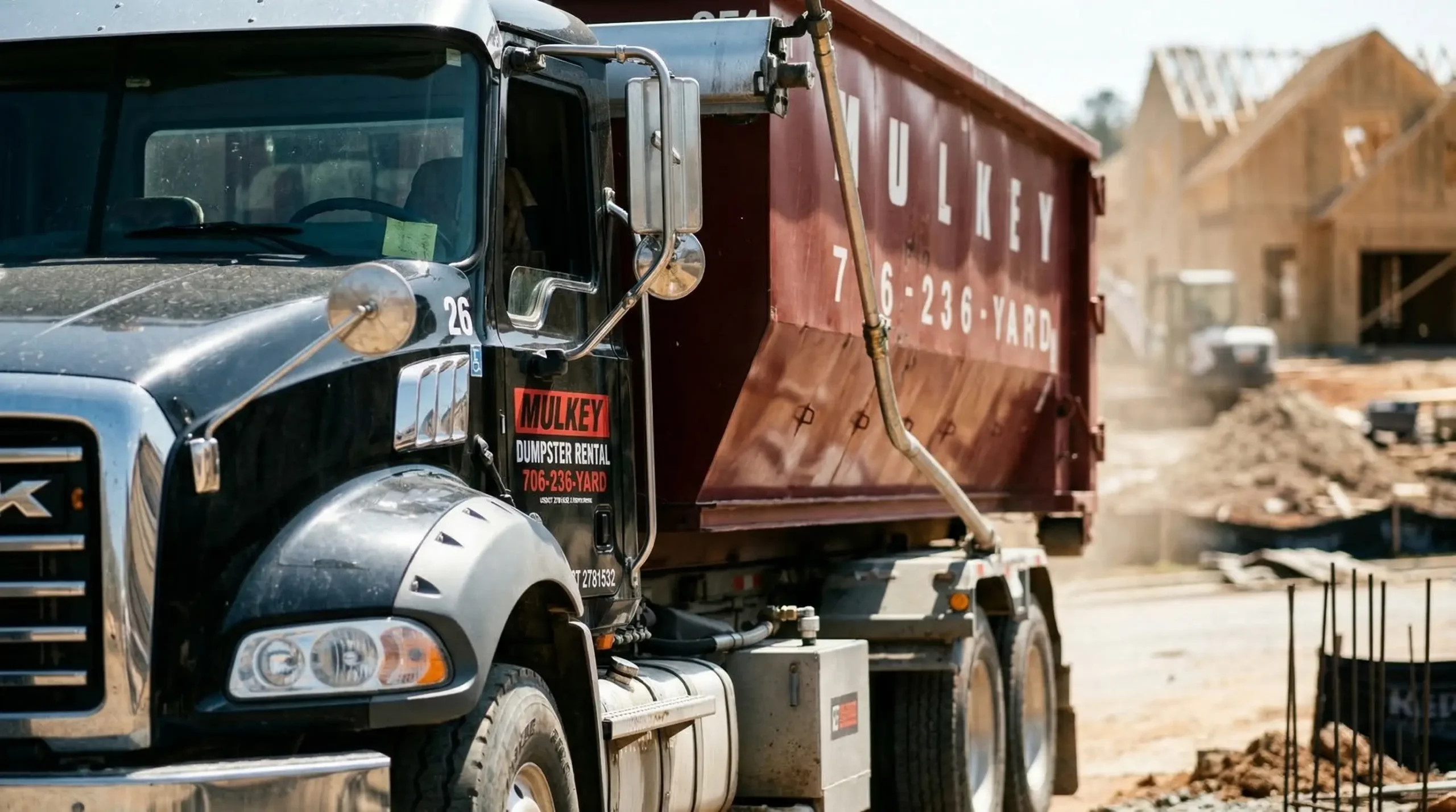 Mulkey Dumpster Rental service Walker County Georgia